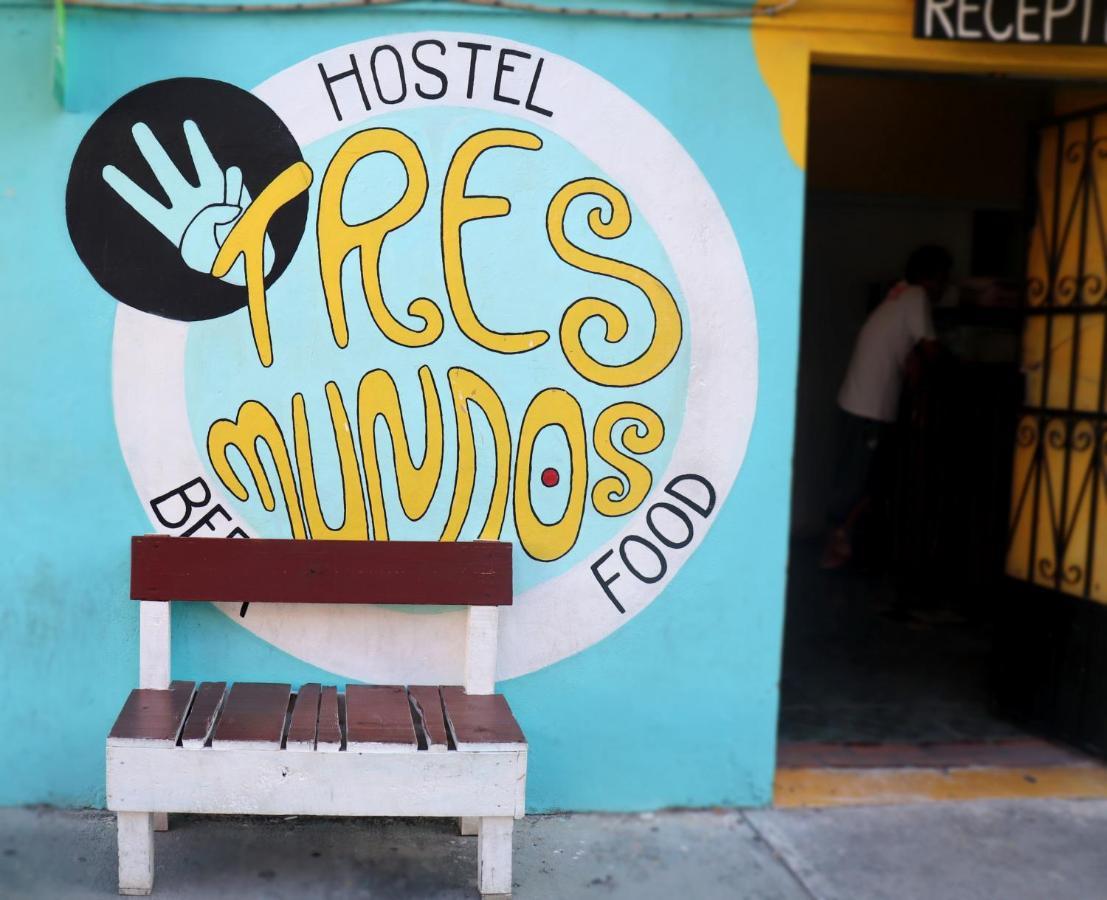Tres Mundos Hostel Плайя-дель-Кармен Екстер'єр фото